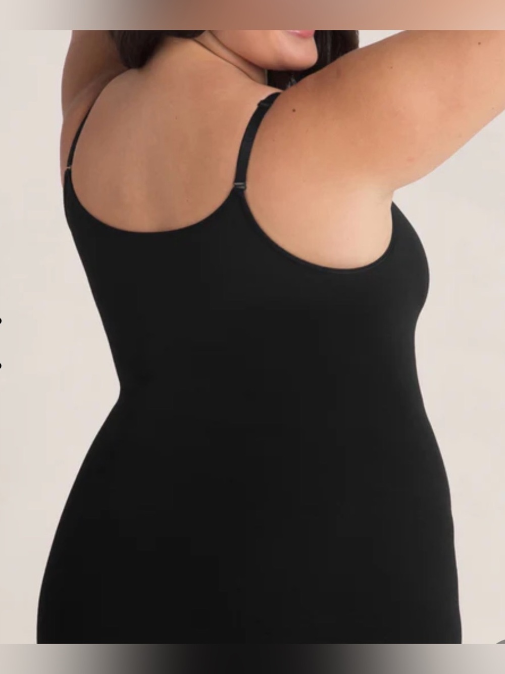Shapermint Essentials All Day Every Day Scoop Neck Cami - BLACK - Picture 2 of 4
